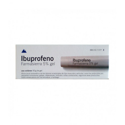 Ibuprofeno Farmasierra 50 Mg/g Gel 50gr