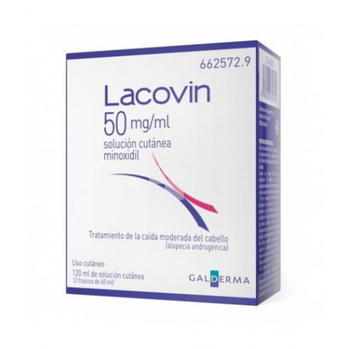 Lacovin 50 Mg/ml Solución Cutánea 120ml