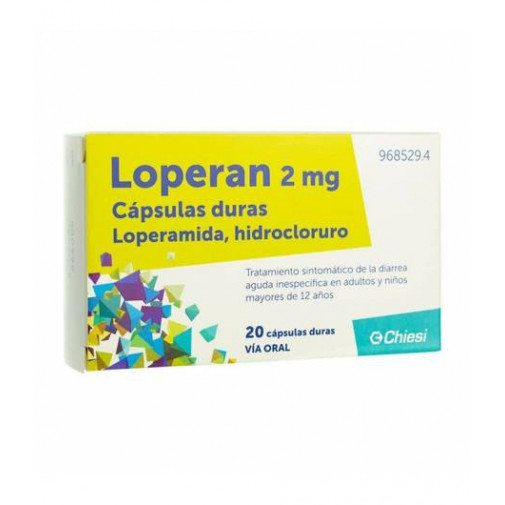 Loperan 2 Mg 20 Cápsulas Duras