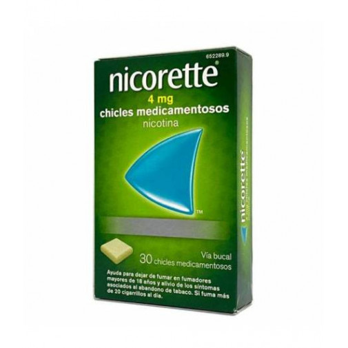 Nicorette 4 Mg 30 Chicles
