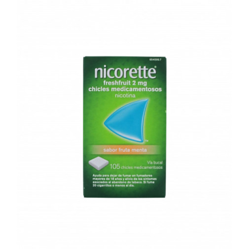 Nicorette Freshfruit 2 Mg 105 Chicles