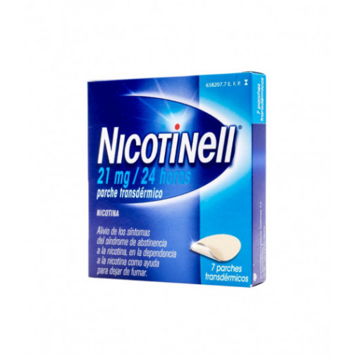 Nicotinell 21 Mg/24 Horas 7 Parches Transdérmicos