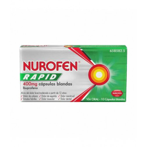 Nurofen 400 Mg 10caps Blandas