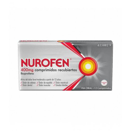 Nurofen 400 Mg 12comp Recubiertos