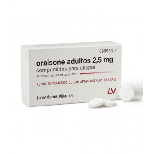 Oralsone Adultos 2,5mg 12 Comprimidos Para Chupar