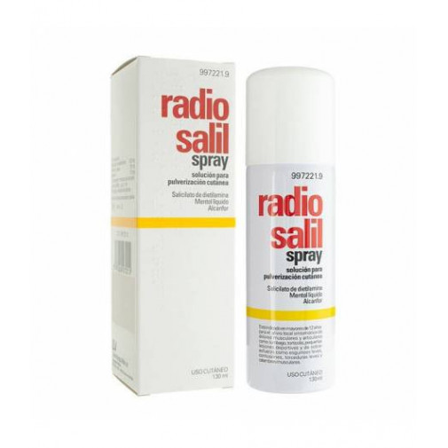Radio Salil Spray Solución Para Pulverización Cutánea 130ml