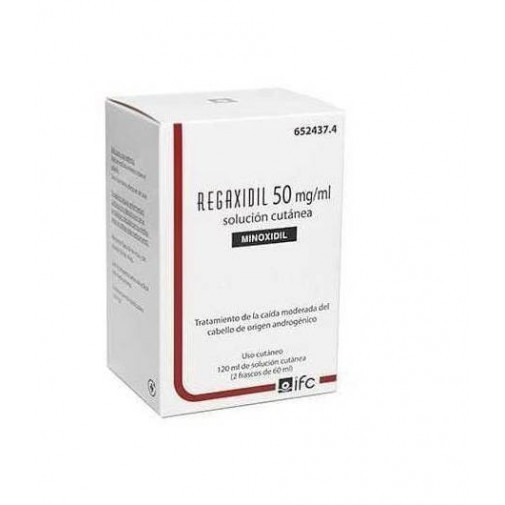 Regaxidil 50 Mg/ml Solución Cutánea 120ml