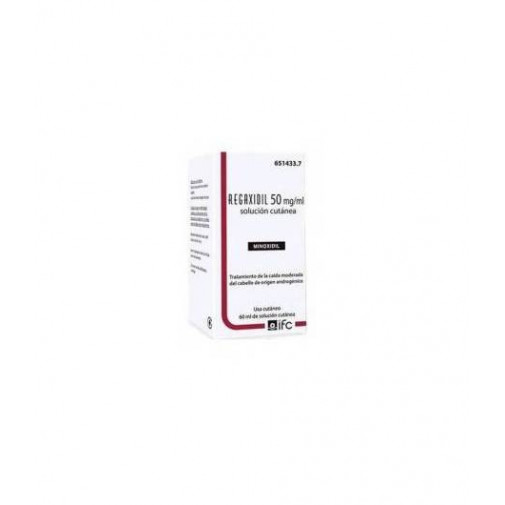 Regaxidil 50 Mg/ml Solución Cutánea 60ml