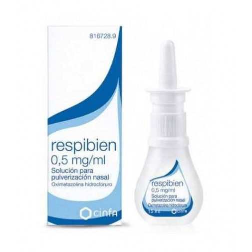 Respibien 0,5 Mg/ml Solución Para Pulverización Nasal 15ml