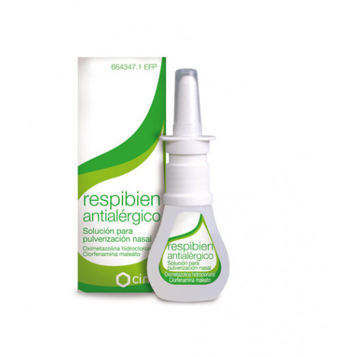 Respibien Antialérgico Solución Para Pulverización Nasal 15ml