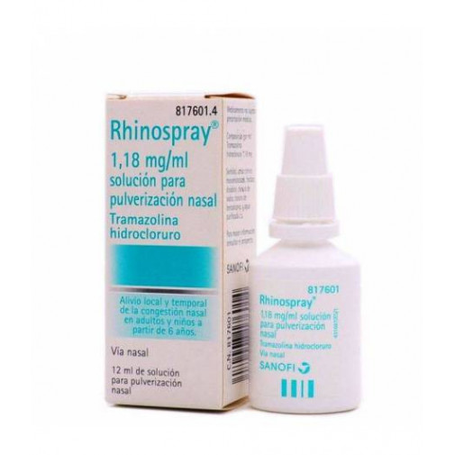 Rhinospray Solución Para Pulverización Nasal 12ml