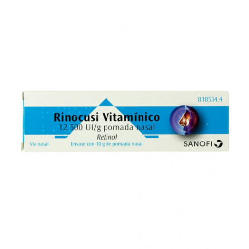 Rinocusi Vitamínico 12.500 Ui/g Pomada Nasal 10gr