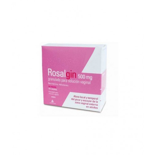 Rosalgin 500mg Granulado Para Solución Vaginal 10sob