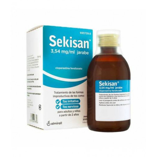 Sekisan 3,54 Mg/ml Jarabe 200ml