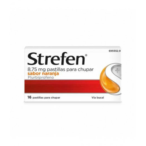 Strefen 8,75 Mg 16past Sabor Naranja