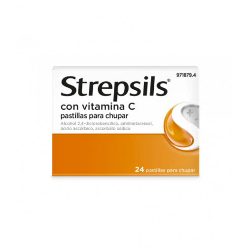 Strepsils Con Vitamina C 24past