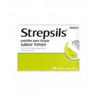 Strepsils Sabor Limón 24past