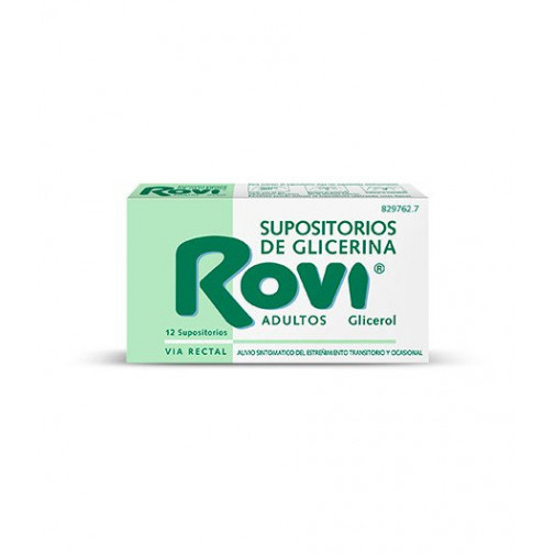 Supositorios De Glicerina Rovi Adultos 12ud
