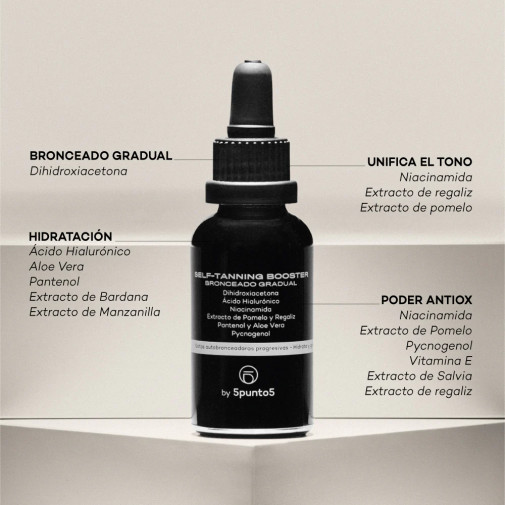 5punto5 Self Tanning Booster Bronceado Gradual 30 Ml