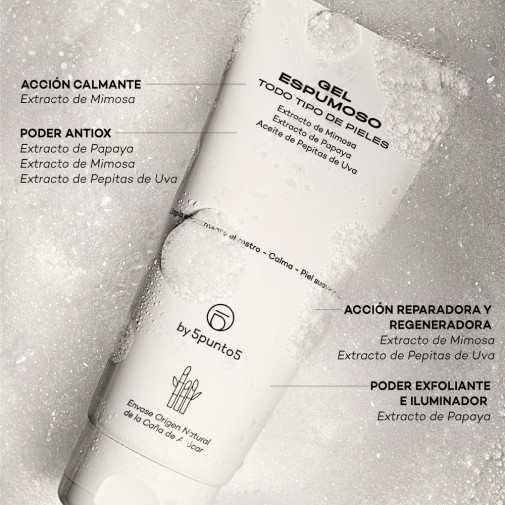 5punto5 Gel Limpiador Espumoso 200 Ml