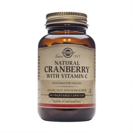 Solgar Arándano Rojo Y Vitamina C 60 Cápsulas