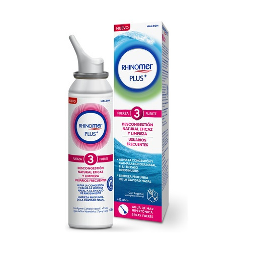 Rhinomer Plus Usuarios Frecuentes Fuerza 3 Fuerte Spray 125ml