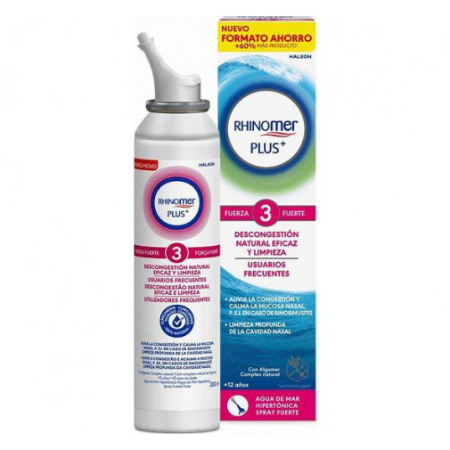 Rhinomer Plus Usuarios Frecuentes Fuerza 3 Fuerte Spray 200ml