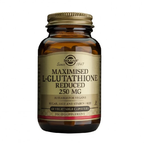 Solgar L Glutation Max 250 Mg 60 Cápsulas
