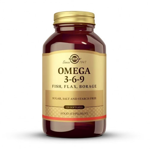 Solgar Omega 3 6 9 120 Cápsulas