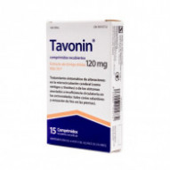 Tavonin 120 Mg 15 Comprimidos Recubiertos