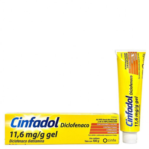 Cinfadol 11,6 Mg/g Gel Cutaneo 1 Tubo 100 G