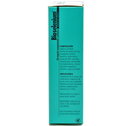 Bioselenium 25 Mg/ml Suspensión Cutánea 1 Frasco 100 Ml