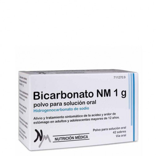 Bicarbonato Nm 1 G 42 Sobres Polvo Para Solución Oral
