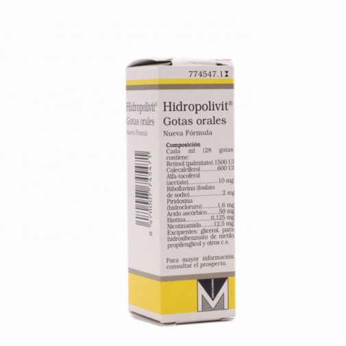 Hidropolivit Gotas Orales En Solucion 1 Frasco 20 Ml