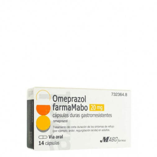 Omeprazol Farmamabo 20 Mg 14 Capsulas Gastrorresistentes