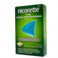 Nicorette 2 Mg 30 Chicles...