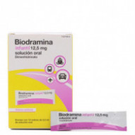 Biodramina Infantil 12,5 mg...