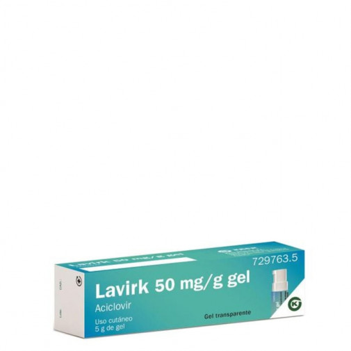 Lavirk 50 Mg/g Gel Cutaneo 1 Tubo 5 G + Bomba Dosificadora