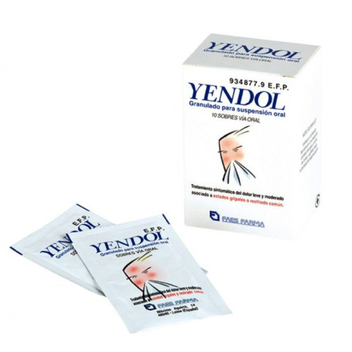 Yendol 10 Sobres Granulado Para Suspension Oral