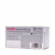 Variliv Diosmina 500 Mg 60 Comprimidos Recubiertos