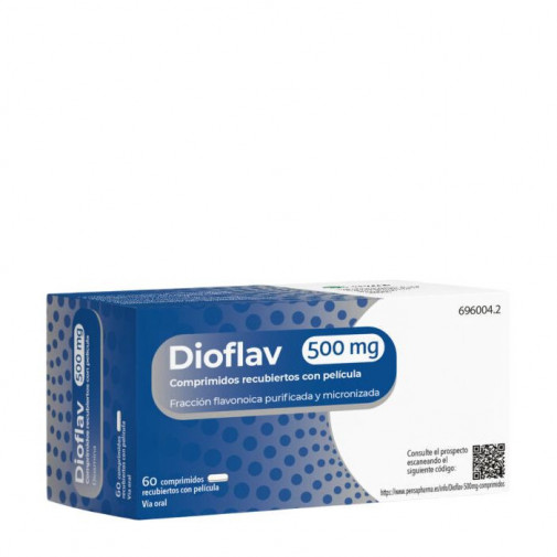 Dioflav 500 Mg 60 Comprimidos Recubiertos