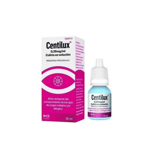 Centilux 0,25 Mg/ml Colirio En Solucion 1 Frasco 10 Ml