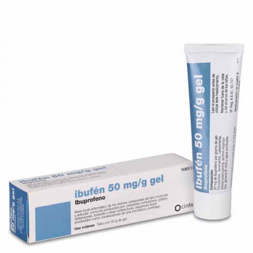 Ibufen 50 Mg/g Gel Cutaneo 1 Tubo 50 G