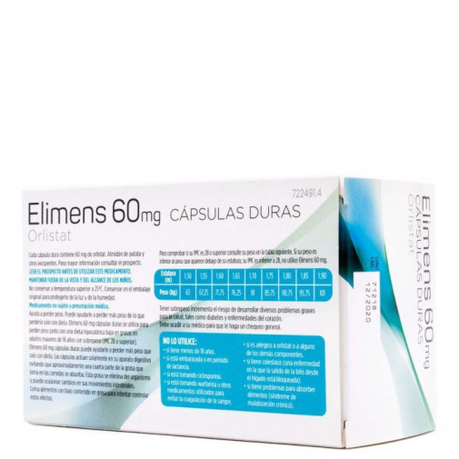 Elimens 60 Mg 84 Capsulas