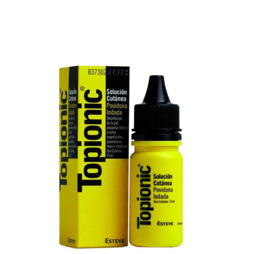 Topionic 100 Mg/ml Solucion Cutanea 1 Frasco 25 Ml