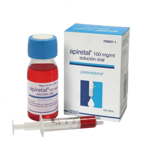 Apiretal 100 Mg/ml Solución Oral 1 Frasco 60 Ml