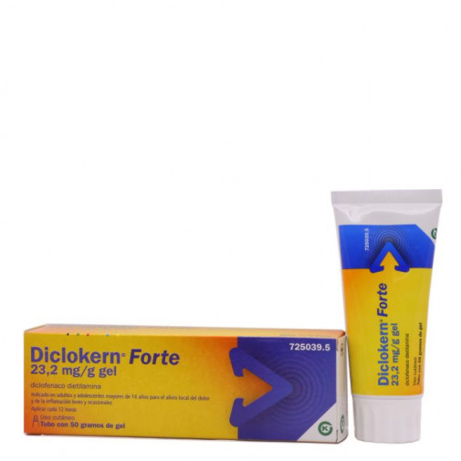 Diclokern Forte 23,2 Mg/g Gel Cutaneo 1 Tubo 50 G