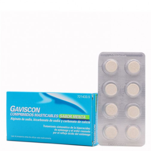 Gaviscon 24 Comprimidos Masticables (sabor Menta)