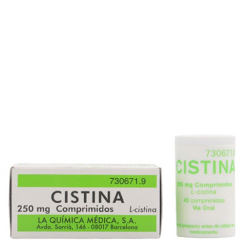 Cistina 250 Mg 40 Comprimidos