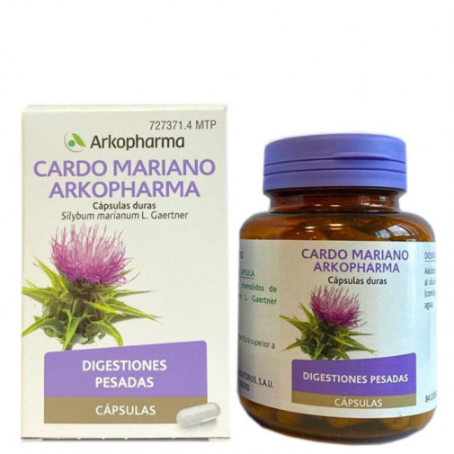 Cardo Mariano Arkopharma 390 Mg 84 Capsulas